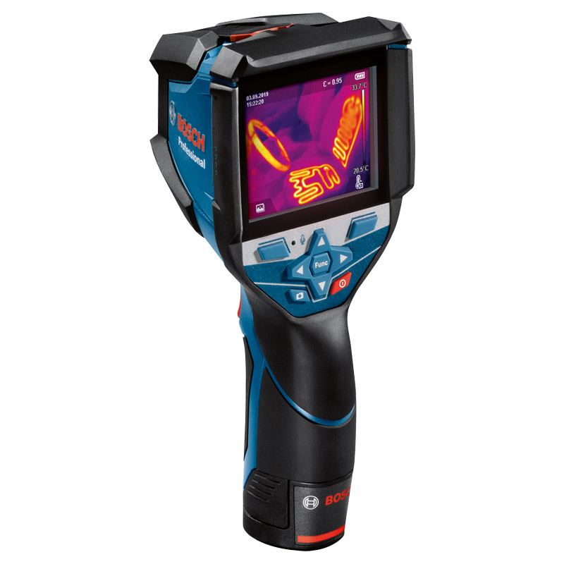 Camera cu termoviziune BOSCH -20°C / +600°C, cu acumulator 12V, 1x 2.0Ah, L-BOXX, PRO GTC 400 C