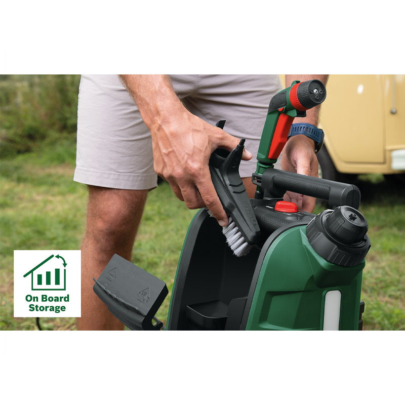 Aparat de spalat cu presiune BOSCH Fontus 18V cu acumulatori 2.5Ah, 20 bar, 15 l 