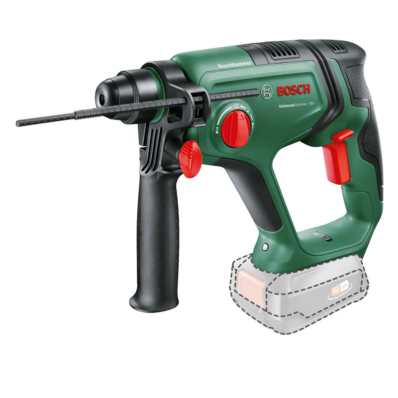 Ciocan rotopercutor BOSCH UniversalHammer 18V, SDS-plus 18V, SOLO