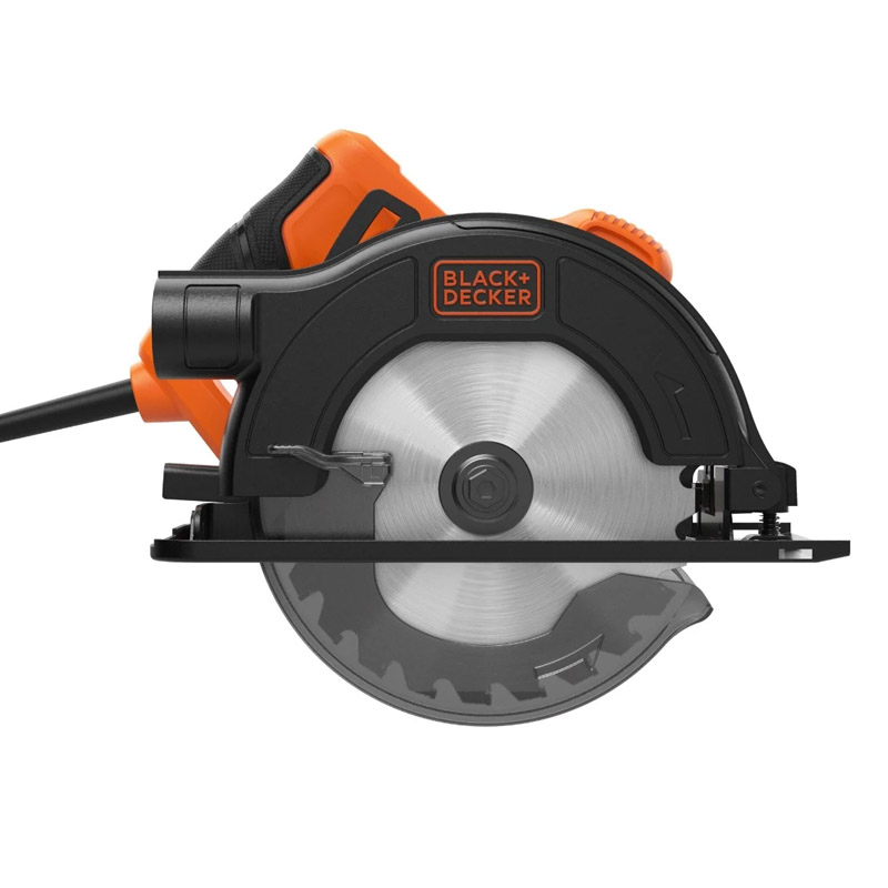 Fierastrau circular, Black+Decker CS1200-QS, 1200 W, 5500 rpm, 165 mm