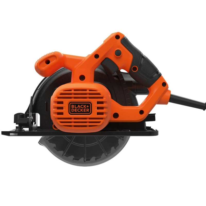 Fierastrau circular, Black+Decker CS1200-QS, 1200 W, 5500 rpm, 165 mm