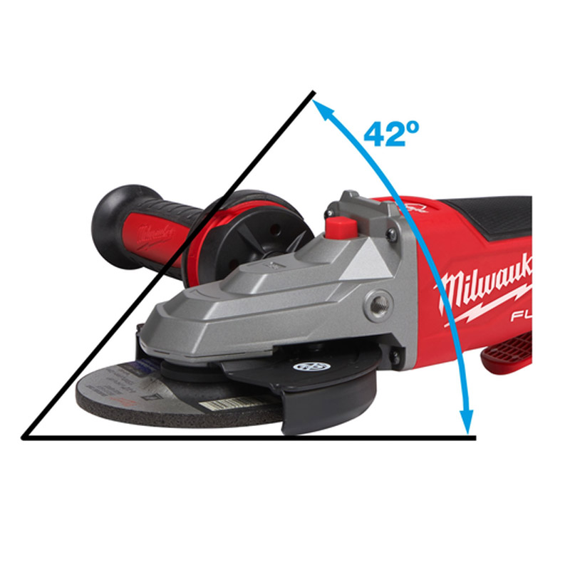 Polizor unghiular cu acumulatori MILWAUKEE M18FSAGF125XPDB-0X, 125 mm, SOLO