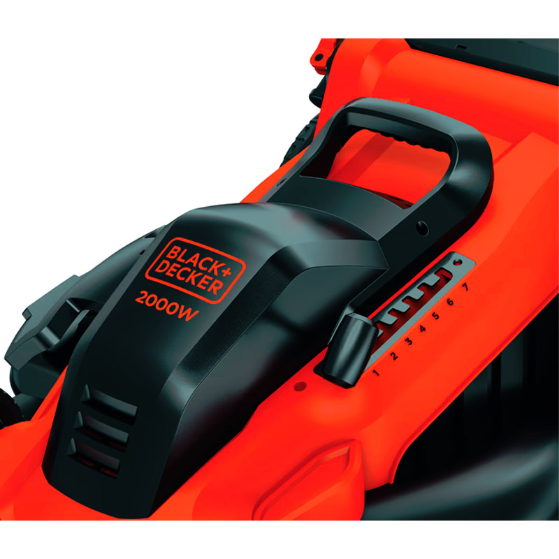 Masina electrica de tuns iarba autotractata Black&Decker LM2000-QS, 2000 W, 48 cm, 230 V