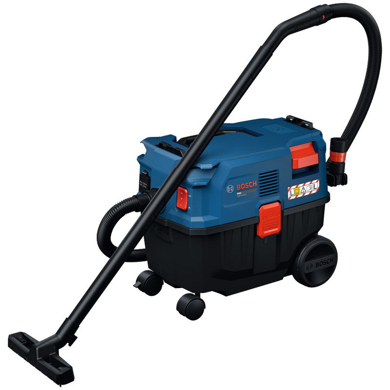 Aspirator industrial compact cu aspiratie continua BOSCH PRO GAS12-25LS, functie de suflare