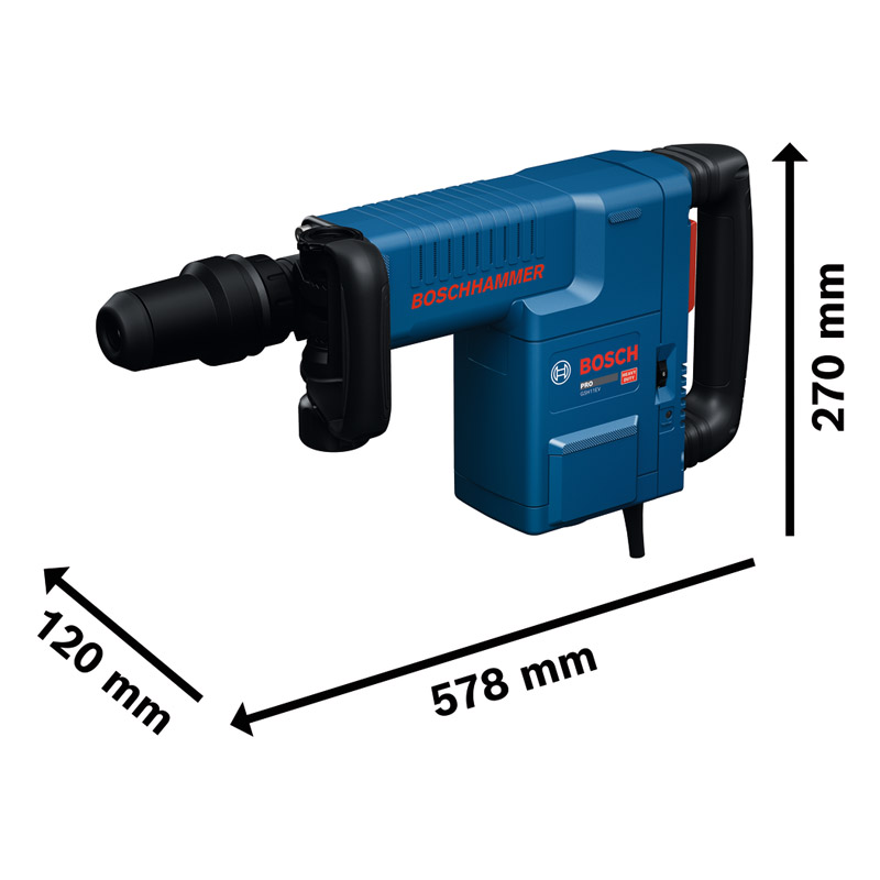 Ciocan demolator SDS-Max BOSCH PRO GSH11EV, 1500W, 16.8J