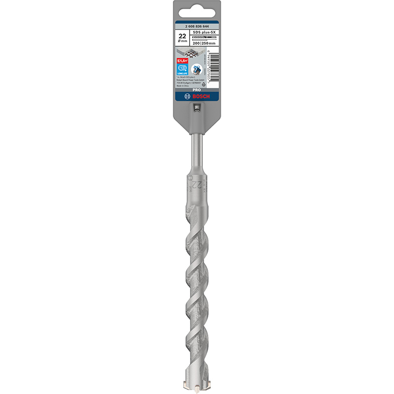Burghiu SDS-Plus-5X, 24x200x250 mm, BOSCH