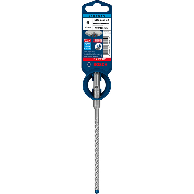 Burghiu Bosch EXPERT SDS plus-7X, 6 × 100 × 165 mm