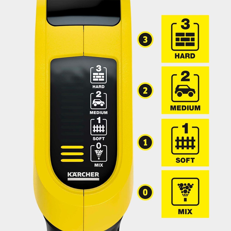 Pistol pentru aparatele de spalat cu presiune Kärcher G160Q, Quick Connect si afisaj de presiune