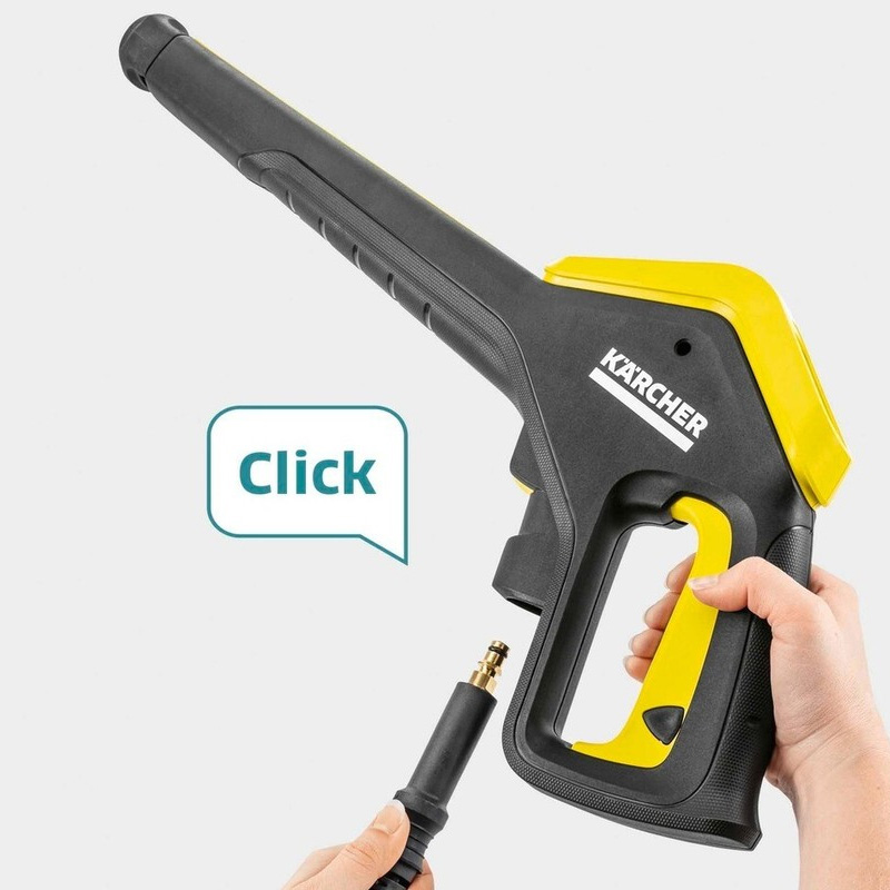 Pistol pentru aparatele de spalat cu presiune Kärcher G160Q, Quick Connect si afisaj de presiune