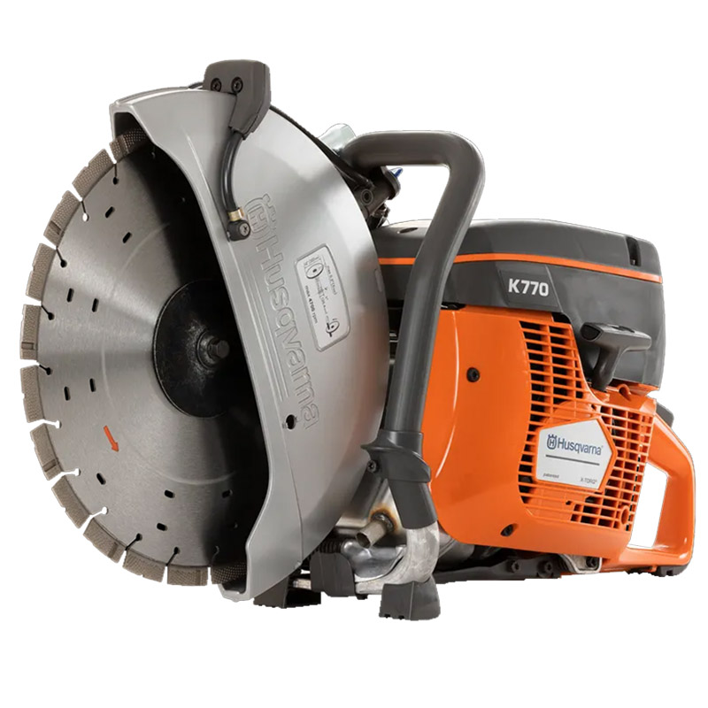 Debitator cu motor pe benzina Husqvarna K770, 5.3 CP, disc 350 mm