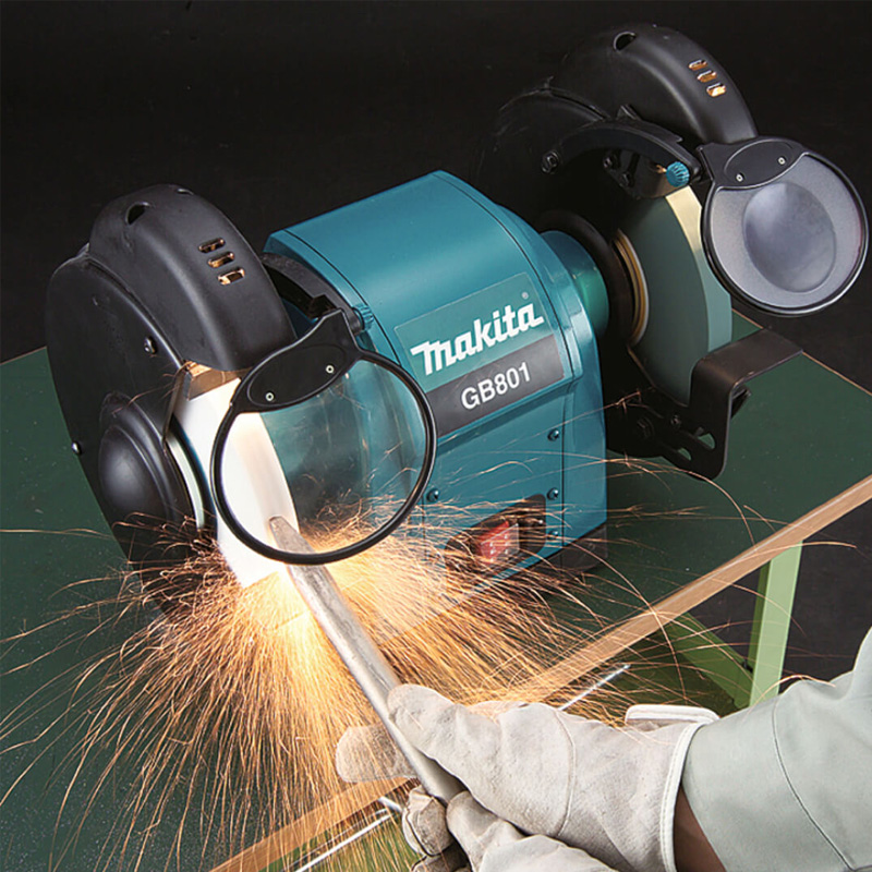 Polizor de banc Makita GB 801, 550W, 200mm
