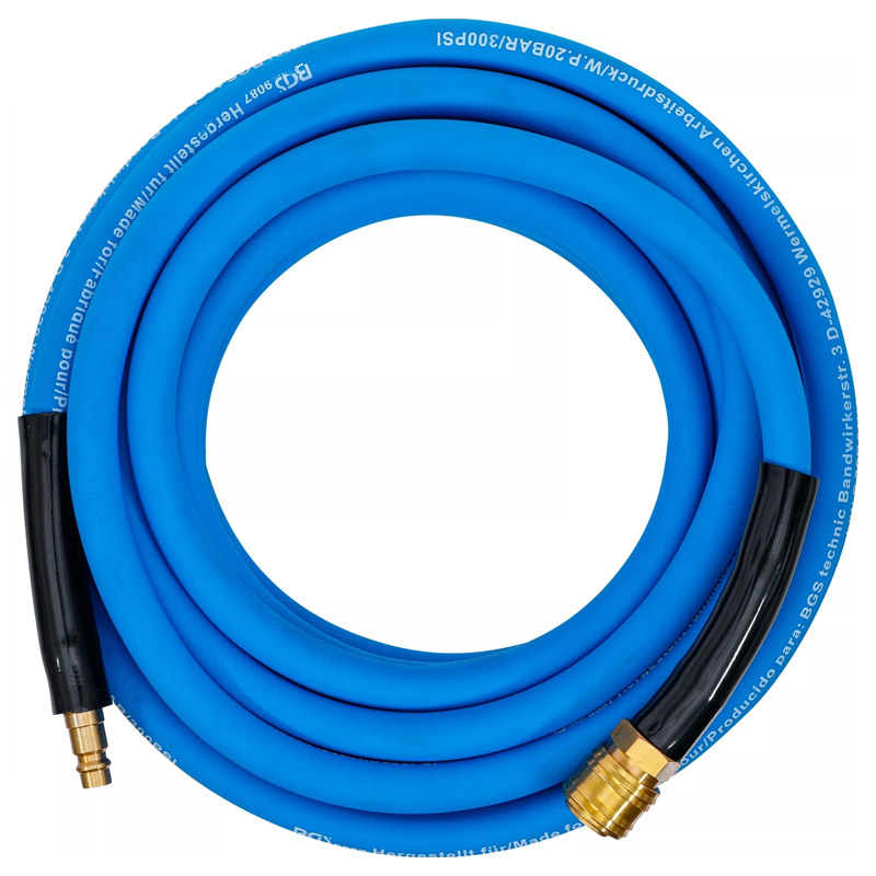 Furtun de aer comprimat BGS 10 m, 20 bar, PVC