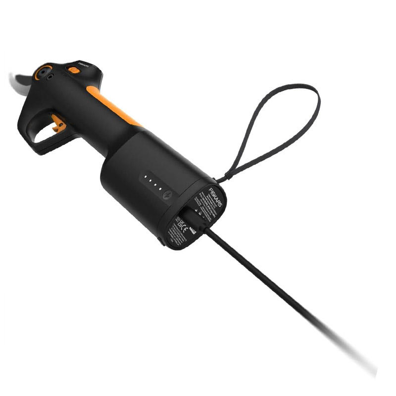 Foarfeca pentru taiat ramuri/crengi cu acumulator integrat Fiskars ePRUNER M, 8V Li-ion, capacitate de taiere 25 mm