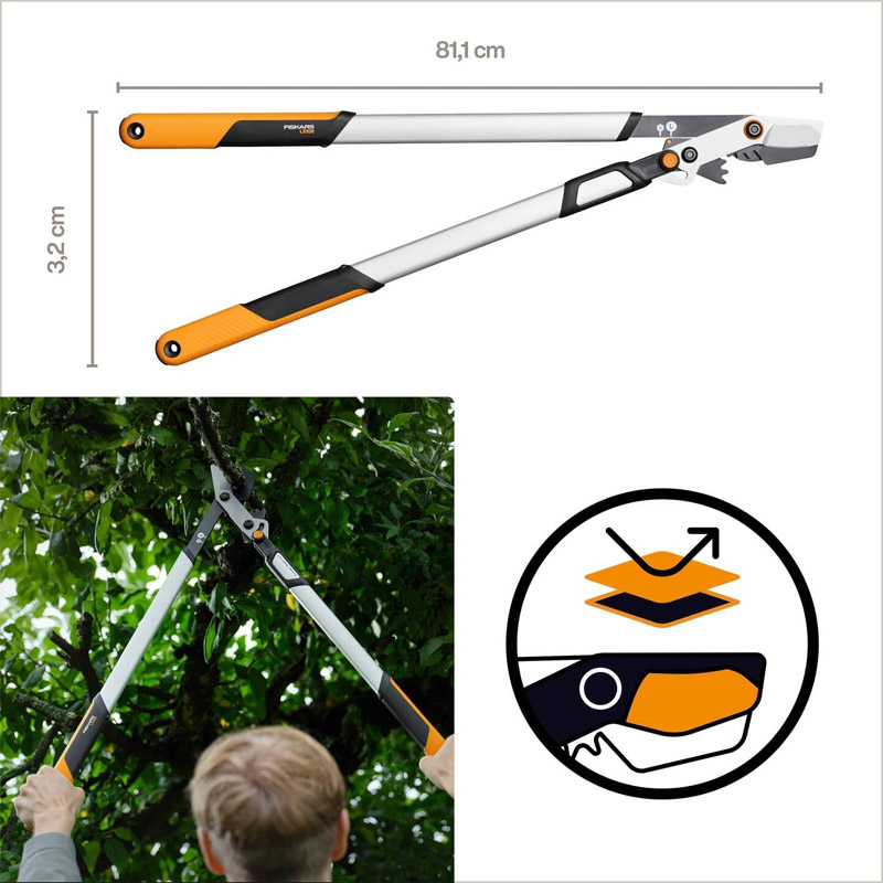 Foarfeca pentru gradina Fiskars X-SERIES DUAL ACTION Lopper LX108