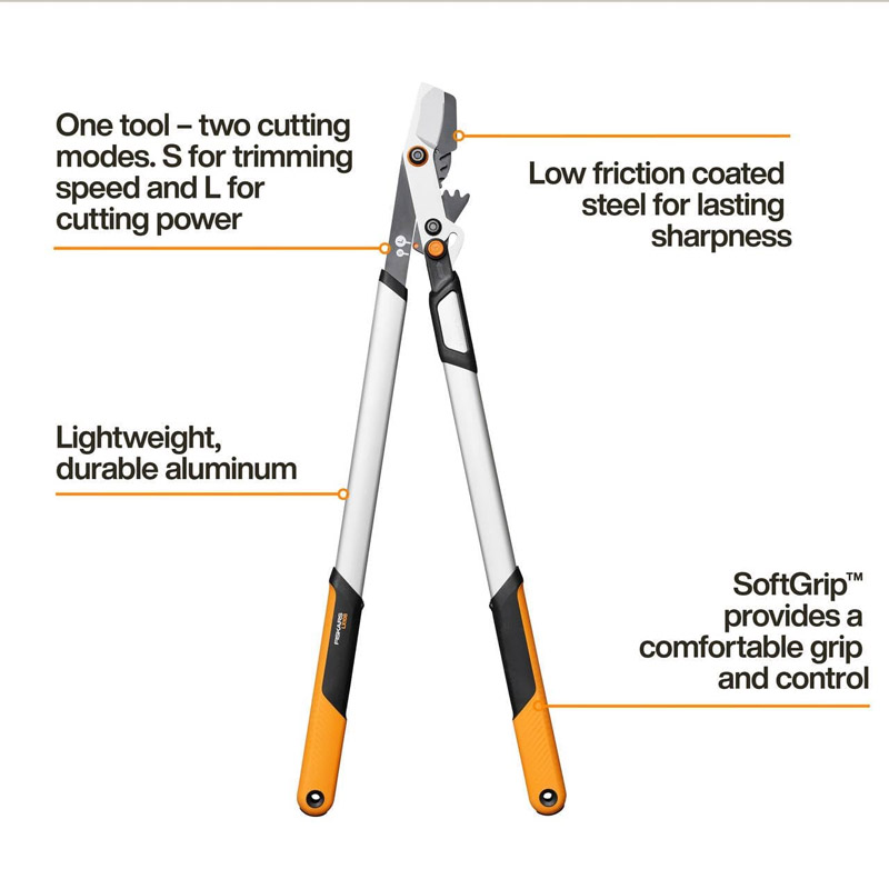 Foarfeca pentru gradina Fiskars X-SERIES DUAL ACTION Lopper LX108