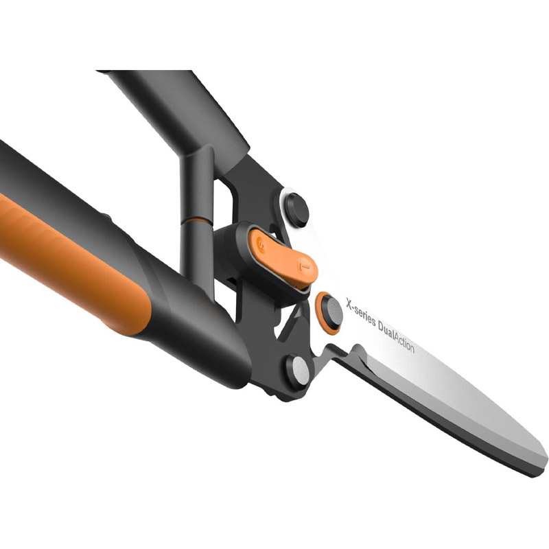 Foarfeca pentru tuns gard viu Fiskars X-SERIES DUAL ACTION HSX96