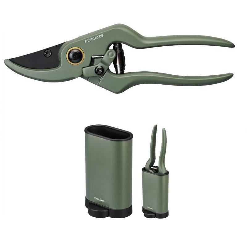Foarfeca de gradina cu suport Fiskars Plant Care, 19.7 cm