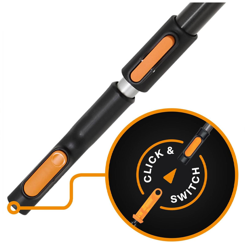 Coada telescopica Fiskars ONECLICK, marime 