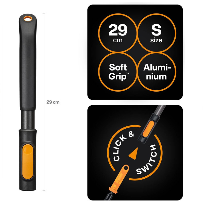 Maner pentru unelte Fiskars OneClick 29 cm, marime 