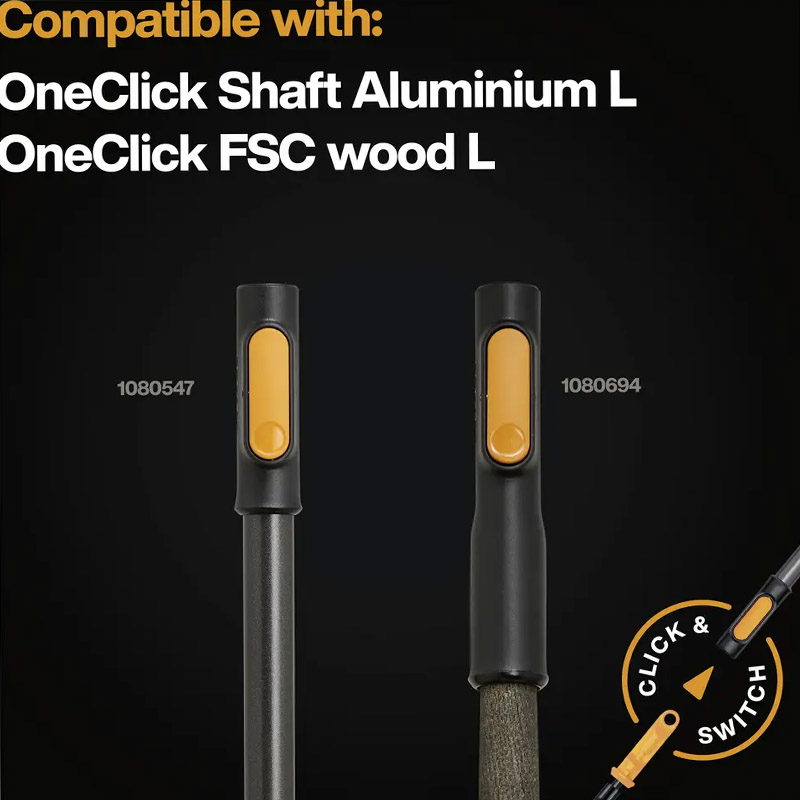 Cultivator Fiskars OneClick fara coada, 13 cm