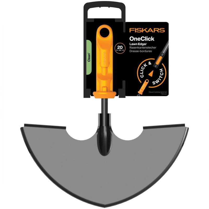 Sapaliga pentru bordurat Fiskars OneClick, fara coada, 19.7 cm
