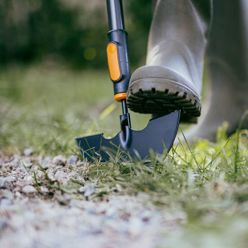 Sapaliga pentru bordurat Fiskars OneClick, fara coada, 19.7 cm