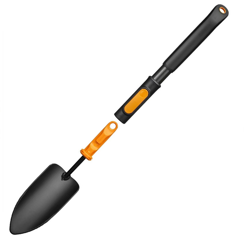 Plantator pentru gradina Fiskars OneClick, fara coada, 27.3 cm