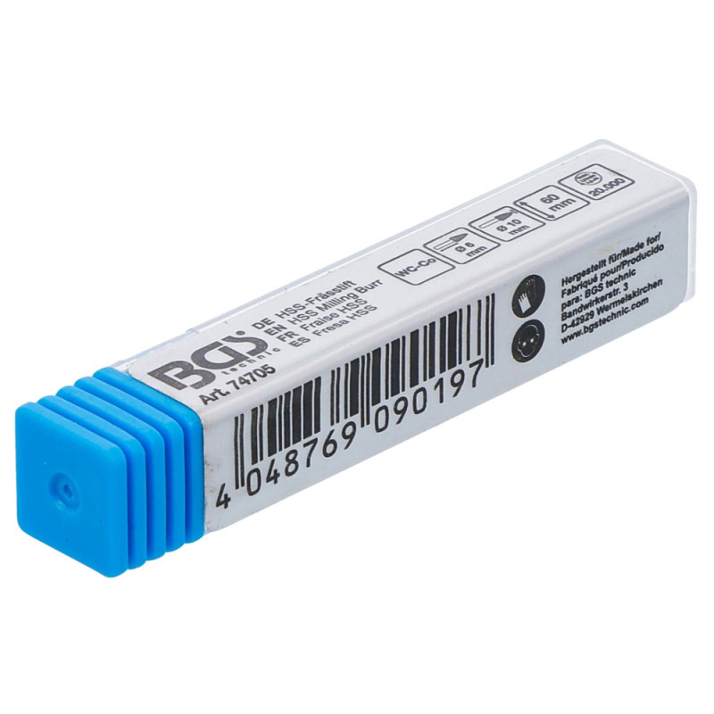 Freza conica BGS pentru metale, diametru tija 6 mm
