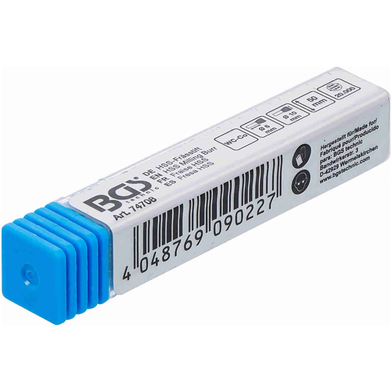 Freza con invers BGS, pentru metale, tija 50 mm