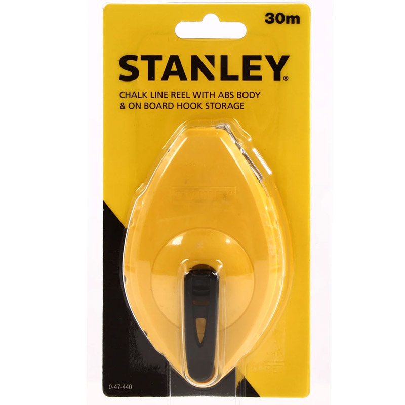 Sfoara de trasare cu creta STANLEY STHT47112-0, 30 m, raport recuperare 1:1 (cod vechi 0-47-440)