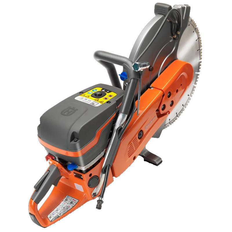 Debitator cu motor pe benzina Husqvarna K970, 6.5 CP cu disc 400mm si kit intretinere