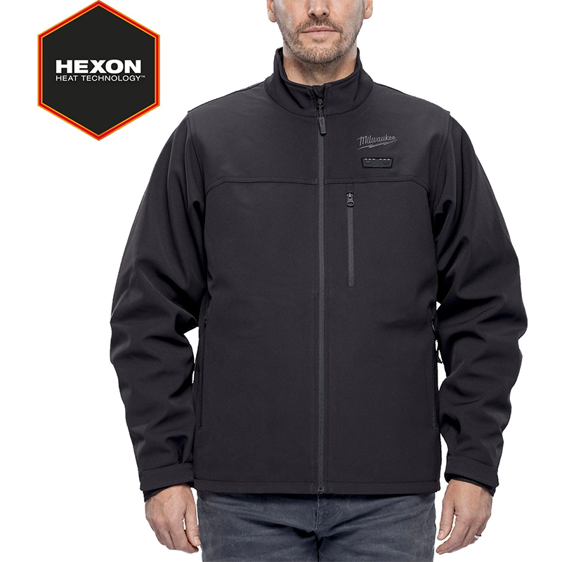 Jacheta incalzita HEXON™ M12 HJBL6-0, compatibila cu acumulatori M12, marimea XL