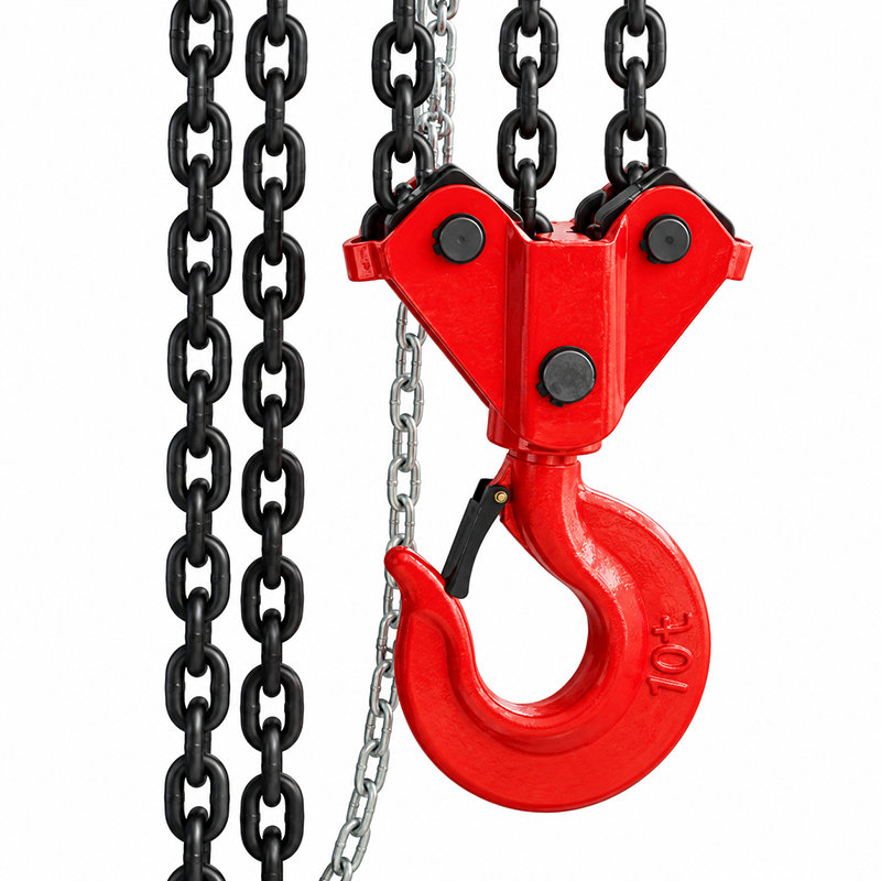 Palan cu lant profesional BIG RED 10t, 3 m