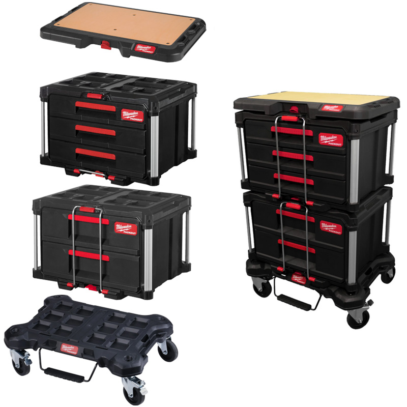 Set 2 cutii Milwaukee PACKOUT™ 2023