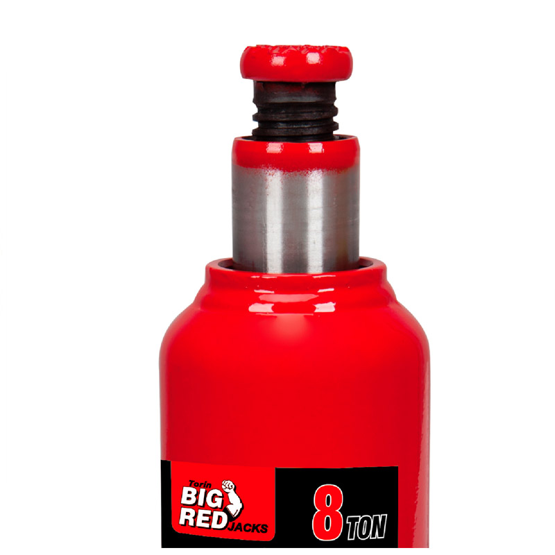 Cric hidraulic butelie, 8t, 222-447mm, BigRed, sudat