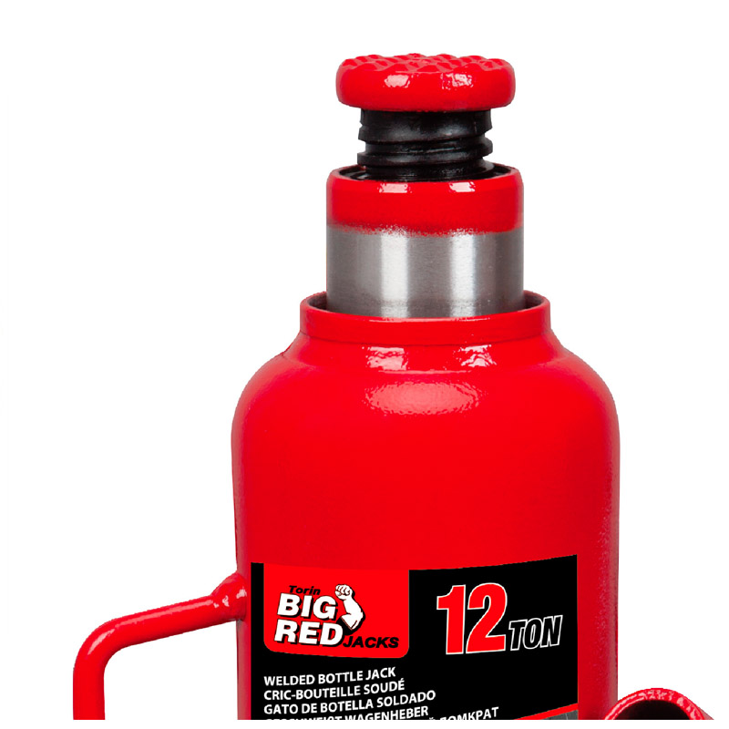 Cric hidraulic butelie, 12t, 227-457mm, BigRed 12, sudat