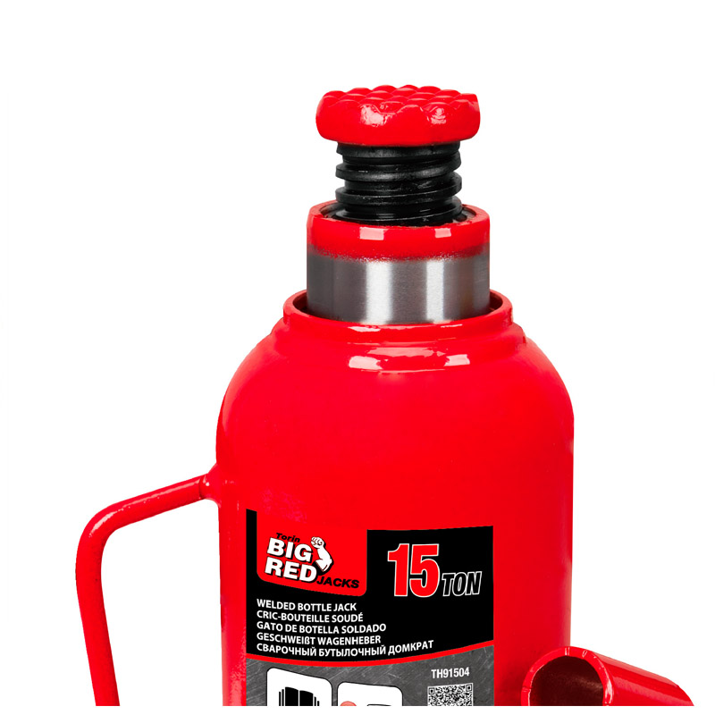 Cric hidraulic butelie, 15t, 227-457mm, BigRed 15 T, sudat