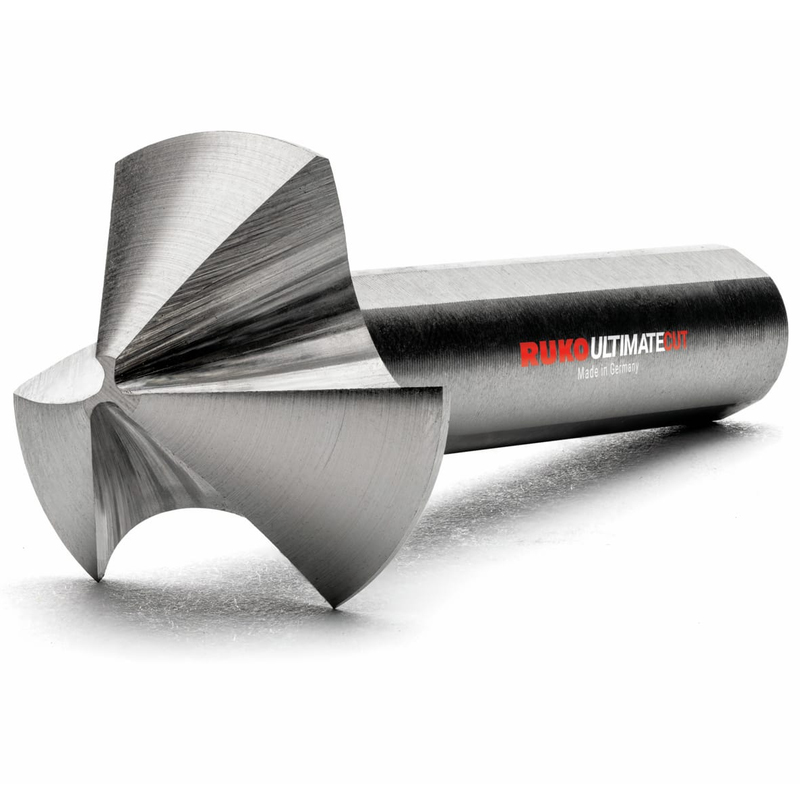 Tesitor (zencuitor) pentru metale, 6.3 mm, 90⁰, HSS, RUKO ULTIMATECUT