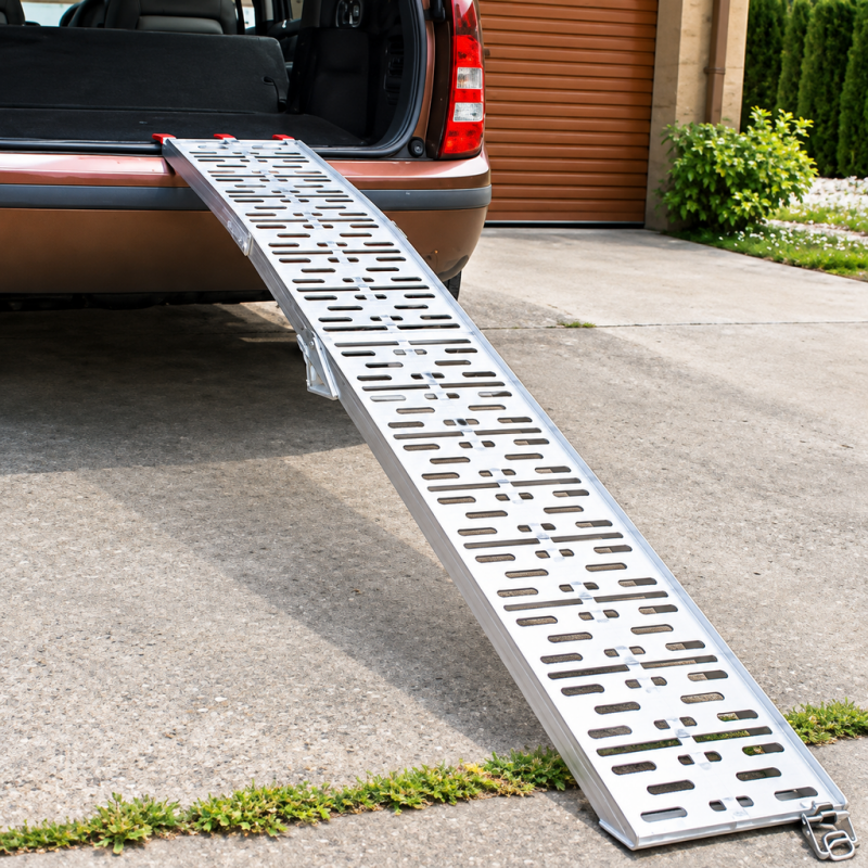 Rampa pliabila pentru incarcarea ATV-urilor, lungime 2260mm, Big Red (1 bucata)