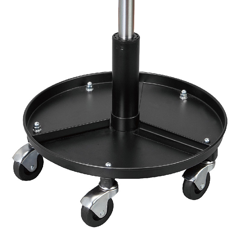 Scaun atelier HEAVY-DUTY max. 150 kg, rotund, reglabil pe inaltime 410 - 530 mm, BigRed model TR6201A