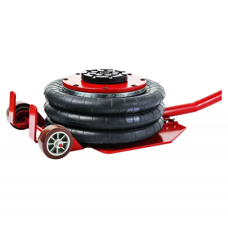 Cric pneumatic cu 3 perne de aer 3 T, 140 - 450 mm, BigRed model TCE3813A