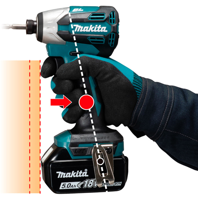 Masina de insurubat cu impact si acumulatori platforma LXT 18V, 2x 2.0 Ah, 170 Nm, model DTD158WVE