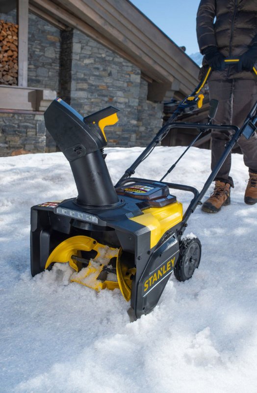 Freza pentru zapada cu acumulatori 18V, 2x6Ah, Stanley SCSNP460R2