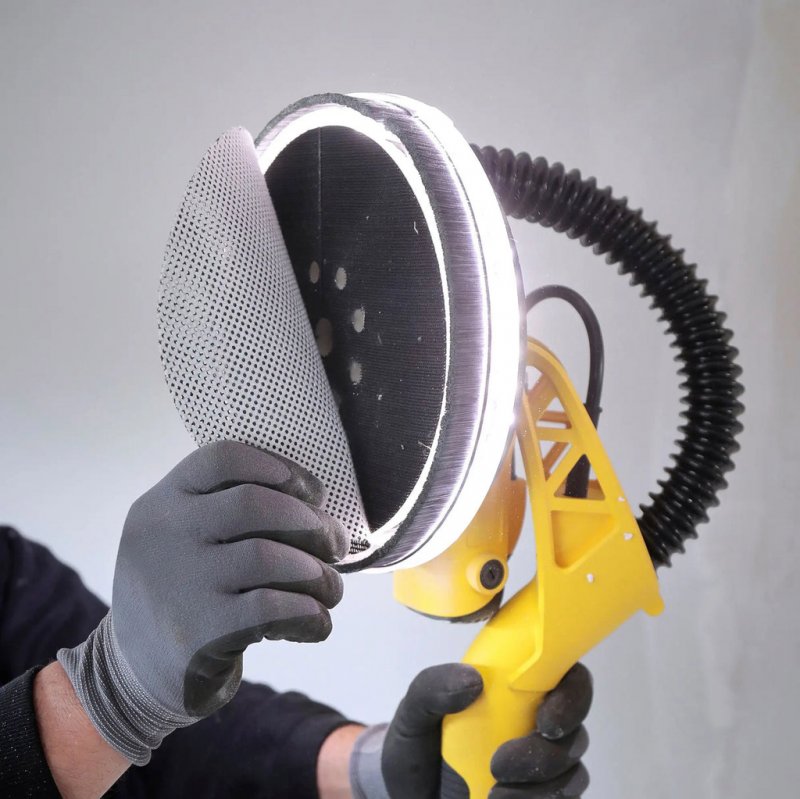 Slefuitor de pereti Stanley FatMax SFMEE500S, 750W, 2 viteze, 225mm, Soft Start, lumina led, geanta textila
