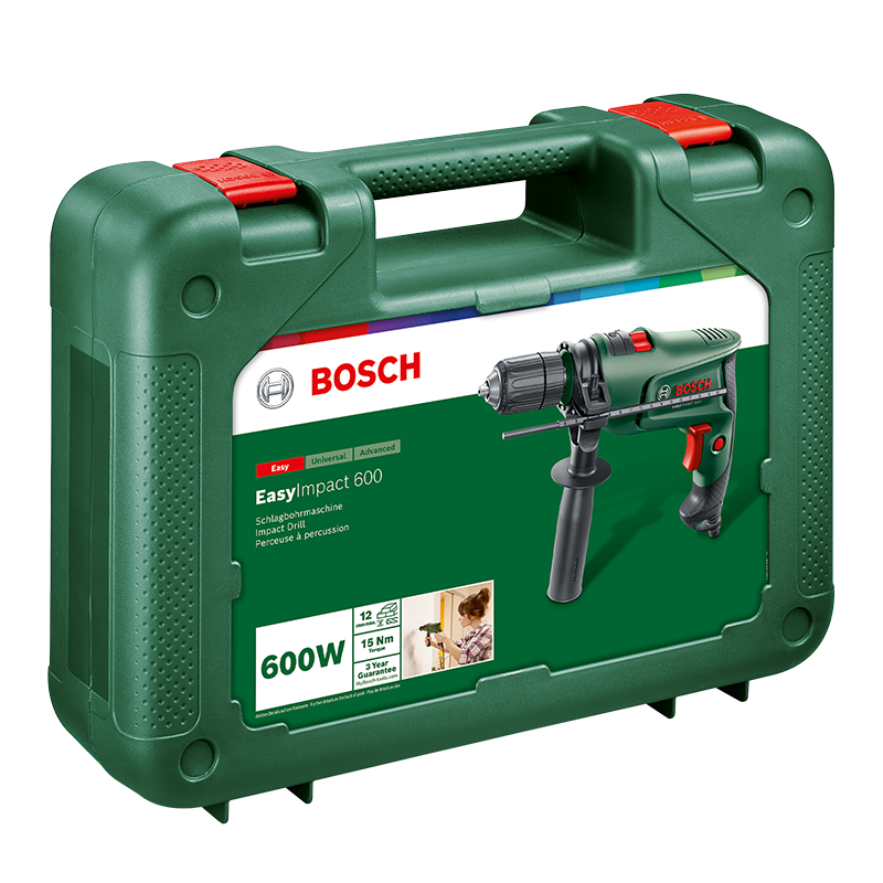 Masina de gaurit cu percutie, Bosch EasyImpact 600