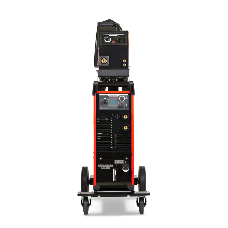 Aparat de sudura multiproces MIG/MAG SUPERMIG 500i XD PACK racit cu apa + carucior model AQUA, Telwin