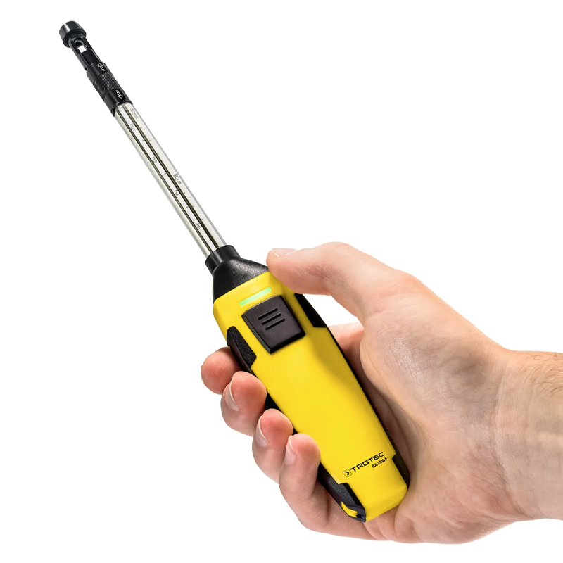 Anemometru cu tija Trotec, tip BA30WP, cu control prin Smartphone (appSenzori)