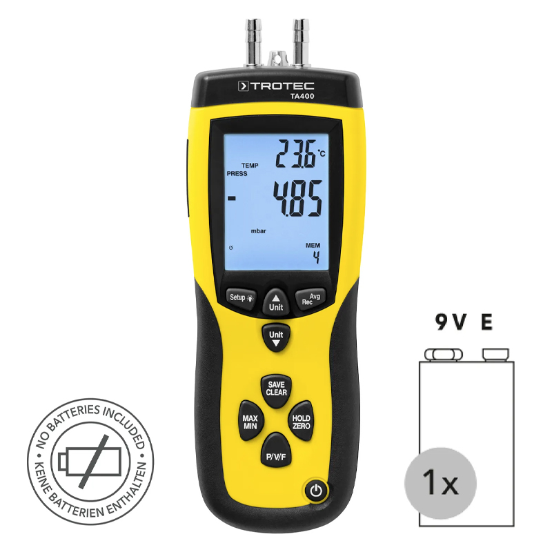 Anemometru Trotec, tip TA400, cu certificat de calibrare