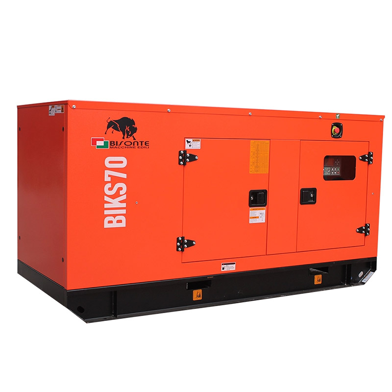 Generator trifazat, insonorizat, 68.8 kVA, 400V, Bisonte BIKS70