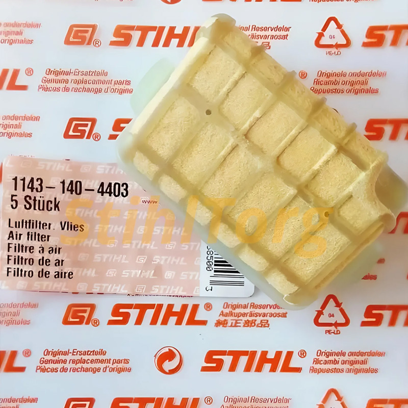 Filtru de aer din vlies pe suport de plastic, STIHL